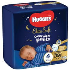 Huggies HUGGIES Elite Soft Pants OVN Plenice za enkratno uporabo 4 (9-14 kg) 19 kosov