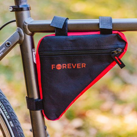  Forever FB-100 kolesarska torba, 20 x 19 x 4 cm, rdeča