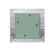 Wiltec Alu klik revizijska vratca za mavčne plošče 40x40cm