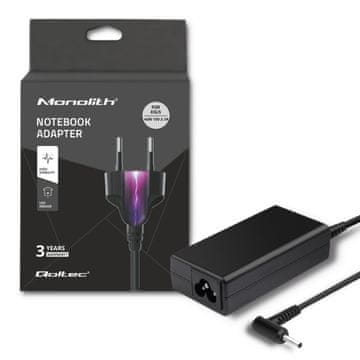 Napajalnik za prenosnik Qoltec Asus 40W | 19V | 2.1A | 2.5*0.7 | + napajalni kabel