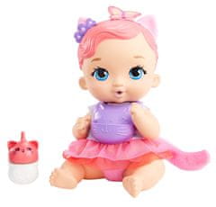 Mattel My Garden Baby dojenček - rožnato-vijoličen mačji mladič GYP09