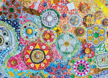 EuroGraphics Puzzle Thai mozaik 1000 kosov
