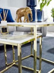 Bruxxi Kavna mizica Sinsay (SET 2), zlata / marmor