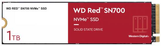 WD Red SN700 SSD disk, NVMe Gen3, 1 TB (WDS100T1R0C)