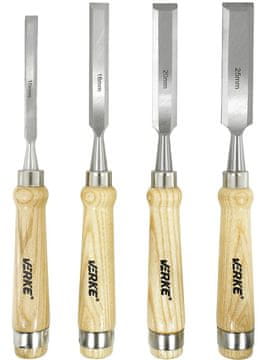 Verke Set lesenih dlet za rezbarjenje 290mm 10-25mm