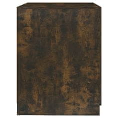 Vidaxl Omara za pralni stroj dimljeni hrast 71x71,5x91,5 cm