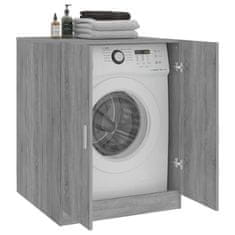 Vidaxl Omara za pralni stroj siva sonoma 71x71,5x91,5 cm