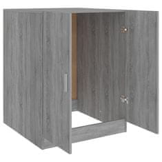 Vidaxl Omara za pralni stroj siva sonoma 71x71,5x91,5 cm