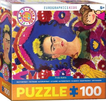 EuroGraphics Sestavljanka Avtoportret Fride Kahlo 100 kosov