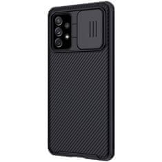 Nillkin camshield pro case durable cover z zaščito pred kamero za samsung galaxy a72 4g črn