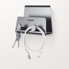 Ugreen kovinski stenski nosilec za pametni telefon tablični računalnik črn (lp193)