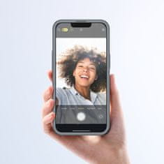 Joyroom Ovitek za iPhone 13 Pro Max zadnja in sprednja stran + kaljeno steklo sive barve