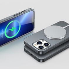 Joyroom Etui pokrowiec do iPhone 13 Pro obudowa na tył i przód + szkło hartowane szary