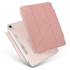 UNIQ Camden ovitek za iPad Mini (2021) roza/rožnata protimikrobna