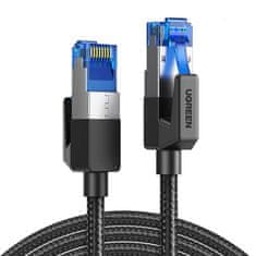 Ugreen nw153 pleteni omrežni kabel, ethernet rj45, cat.8, f/ftp, 2m (črn)
