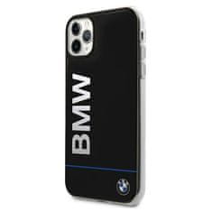 Bmw etui bmhcn65pcubbk iphone 11 pro max 11 6,5; črno/črno trdo ohišje signature printed logo