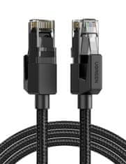 Ugreen NW135 pleteni omrežni kabel, Ethernet RJ45, Cat.6, U/UTP, 2 m (črn)