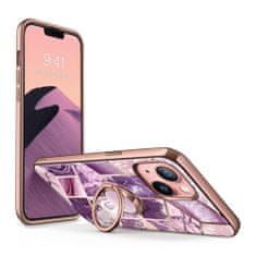SUPCASE iblsn cosmo snap iphone 13 marmorno vijoličen