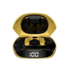 slomart dudao brezžične slušalke v ušesih tws bluetooth 5.2 črne (u16h-black)