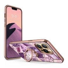 SUPCASE iblsn cosmo snap iphone 13 pro marmorno vijoličen