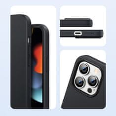 Ugreen Elastičen silikonski etui za iPhone 13 Pro Max, črn
