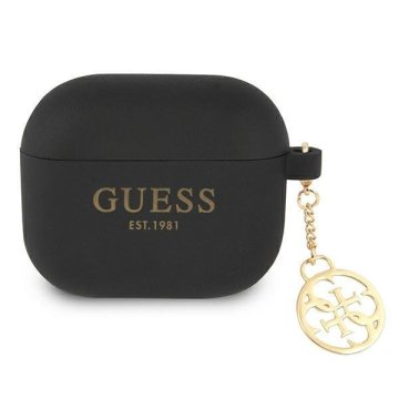 Guess GUA3LSC4EK AirPods 3 ovitek črna Charm 4G Collection