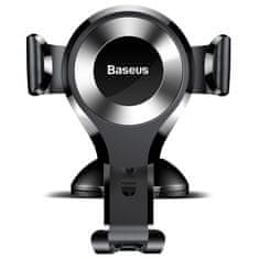 BASEUS baseus osculum gravity car mount dashboard phone bracket držalo za vetrobransko steklo srebrna (suyl-xp0s)