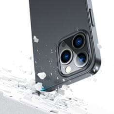 Joyroom Etui pokrowiec do iPhone 13 Pro obudowa na tył i przód + szkło hartowane czarny