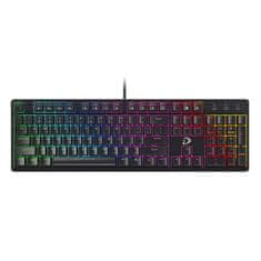 slomart mehanska tipkovnica dareu ek1280 rgb (črna)