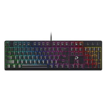 slomart mehanska tipkovnica dareu ek1280 rgb (črna)
