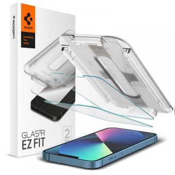 Spigen KALJENO STEKLO GLAS.TR ”EZ FIT” 2-PACK IPHONE 13 PRO MAX / 14 PLUS