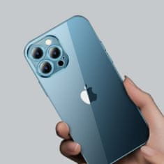 Joyroom Etui pokrowiec do iPhone 13 Pro obudowa z metaliczną ramką srebrny