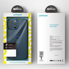 Joyroom Etui pokrowiec do iPhone 13 Pro obudowa z metaliczną ramką srebrny