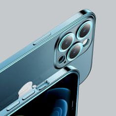 Joyroom Etui pokrowiec do iPhone 13 Pro obudowa z metaliczną ramką srebrny