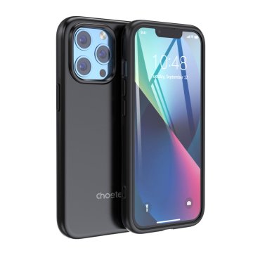 Choetech Etui za iPhone 13 Pro Max MFM Anti-drop case črn