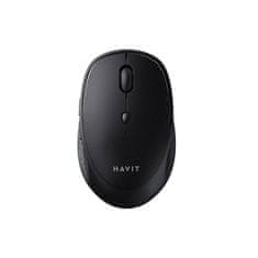 Havit Havit MS76GT Brezžična univerzalna miška 800-1600 DPI (črna)