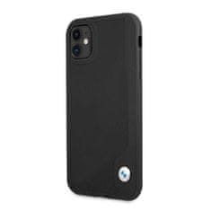 Bmw etui bmhcn61rcdpk iphone 11 6,1; / xr črn/črna trda torbica leather deboss