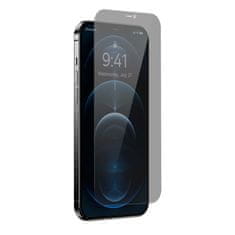 BASEUS Kaljeno steklo z 0,3 mm filtrom zasebnosti za iPhone 12 / 12 Pro (2 kosa)