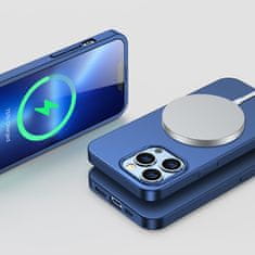 Joyroom Etui pokrowiec do iPhone 13 Pro Max obudowa na tył i przód + szkło hartowane niebieski