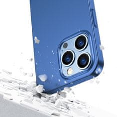Joyroom Etui pokrowiec do iPhone 13 Pro obudowa na tył i przód + szkło hartowane niebieski