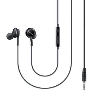 Samsung Ušesne slušalke 3,5 mm mini jack z daljinskim upravljalnikom in mikrofonom, črne
