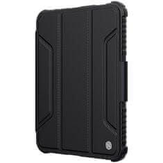 Nillkin bumper leather case pro armoured smart cover s pokrovom za kamero in stojalom za ipad mini 2021 črna