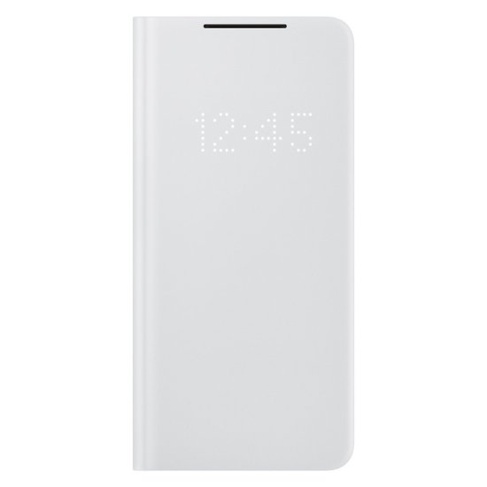 Samsung led view cover z led zaslonom za samsung galaxy s21+ 5g (s21 plus 5g) siv (ef-ng996pjegee)