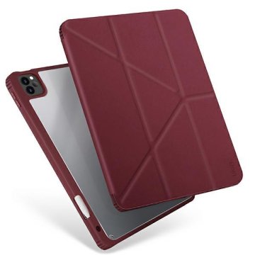 UNIQ ovitek, etui Moven iPad Pro 11" (2021/2020) Protimikrobni bordo/burundi