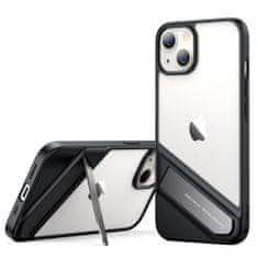 Ugreen fusion kickstand case tog ovitek z okvirjem iz gela in stojalom za iphone 13 black (90152)