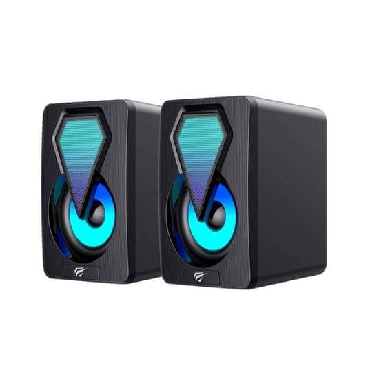 Havit SK210mini PRO 2.0 RGB računalniški zvočniki (črni)