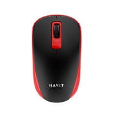 Havit Brezžična univerzalna miška Havit MS626GT (črna/rdeča)