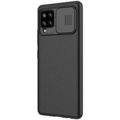 Nillkin camshield pro case durable cover z zaščito pred kamero za samsung galaxy a42 5g črn