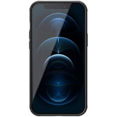 Nillkin super frosted shield case + stojalo za iphone 12 pro max črna