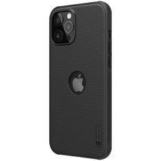 Nillkin super frosted shield case + stojalo za iphone 12 pro max črna